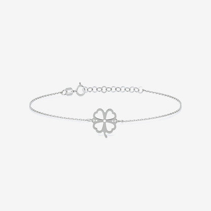 Clover Bracelet in 14K Solid Gold