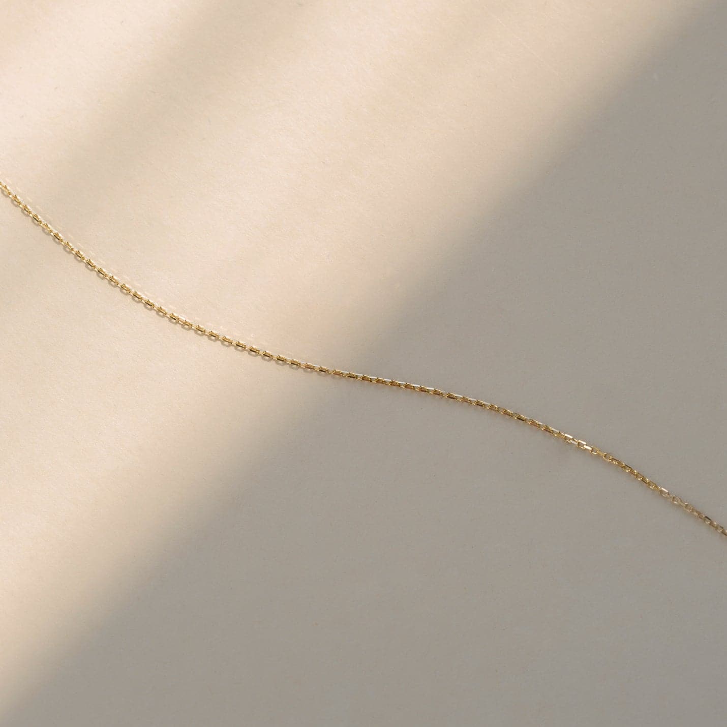 Cable Bracelet in 14K Solid Gold, Adjustable