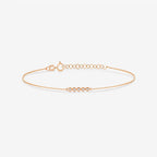 Diamond Five Stone Bracelet