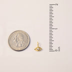 Diamond Evil Eye Charm