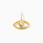 Diamond Evil Eye Charm
