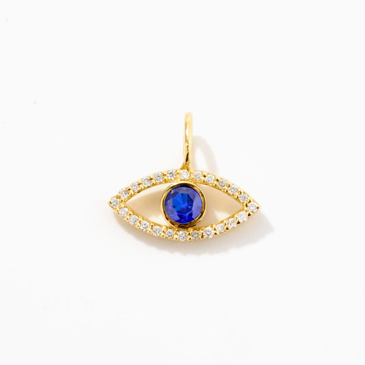 Diamond Evil Eye Charm