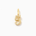 Diamond Number Charm