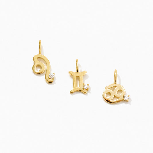 Diamond Zodiac Charm