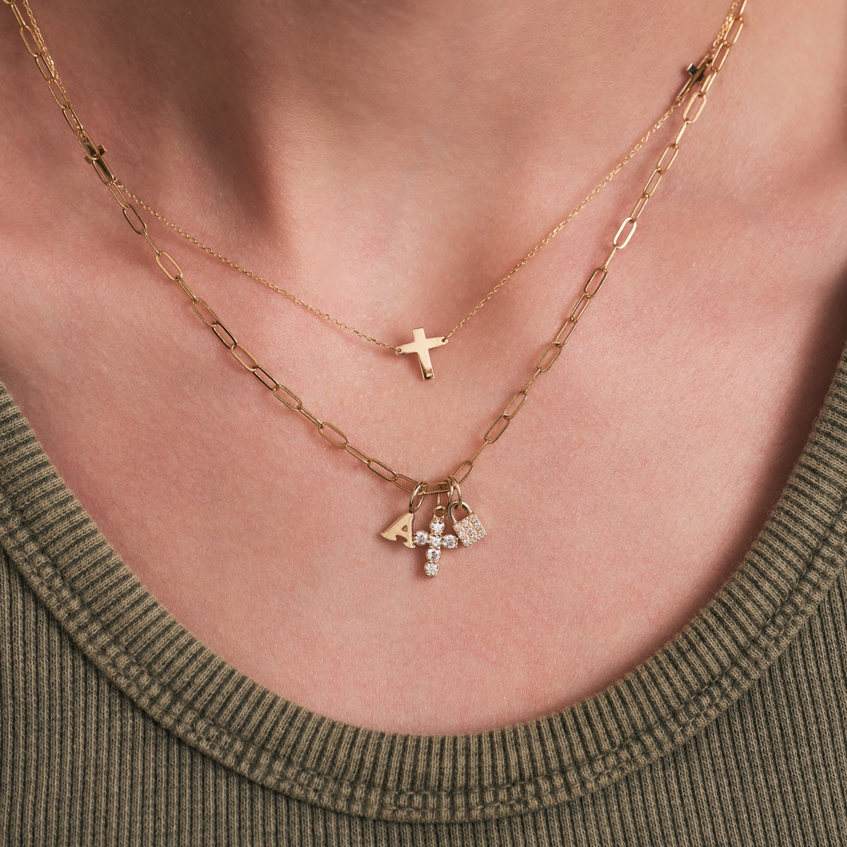 Alphabet Letter Charm