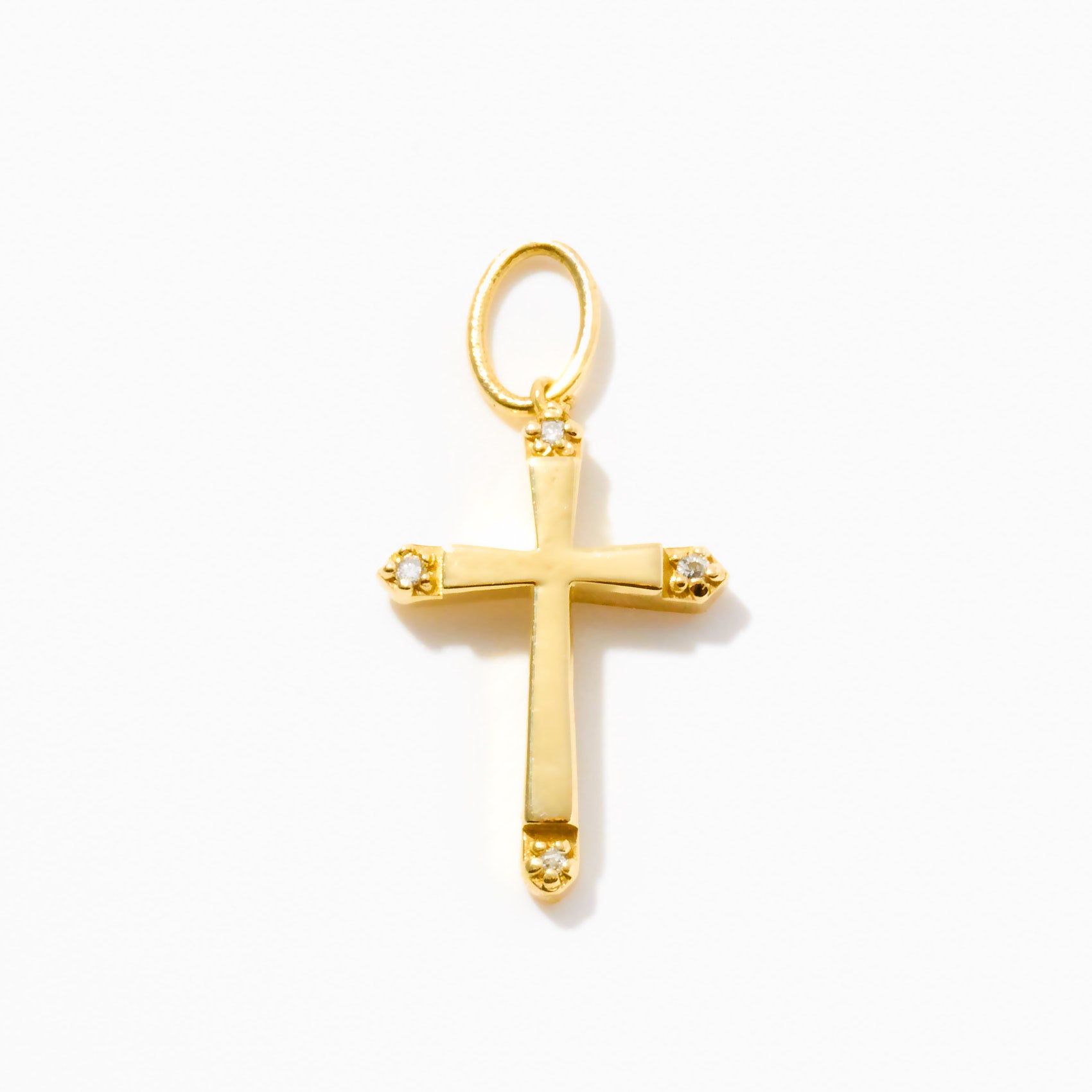 Diamond Celestial Cross Charm