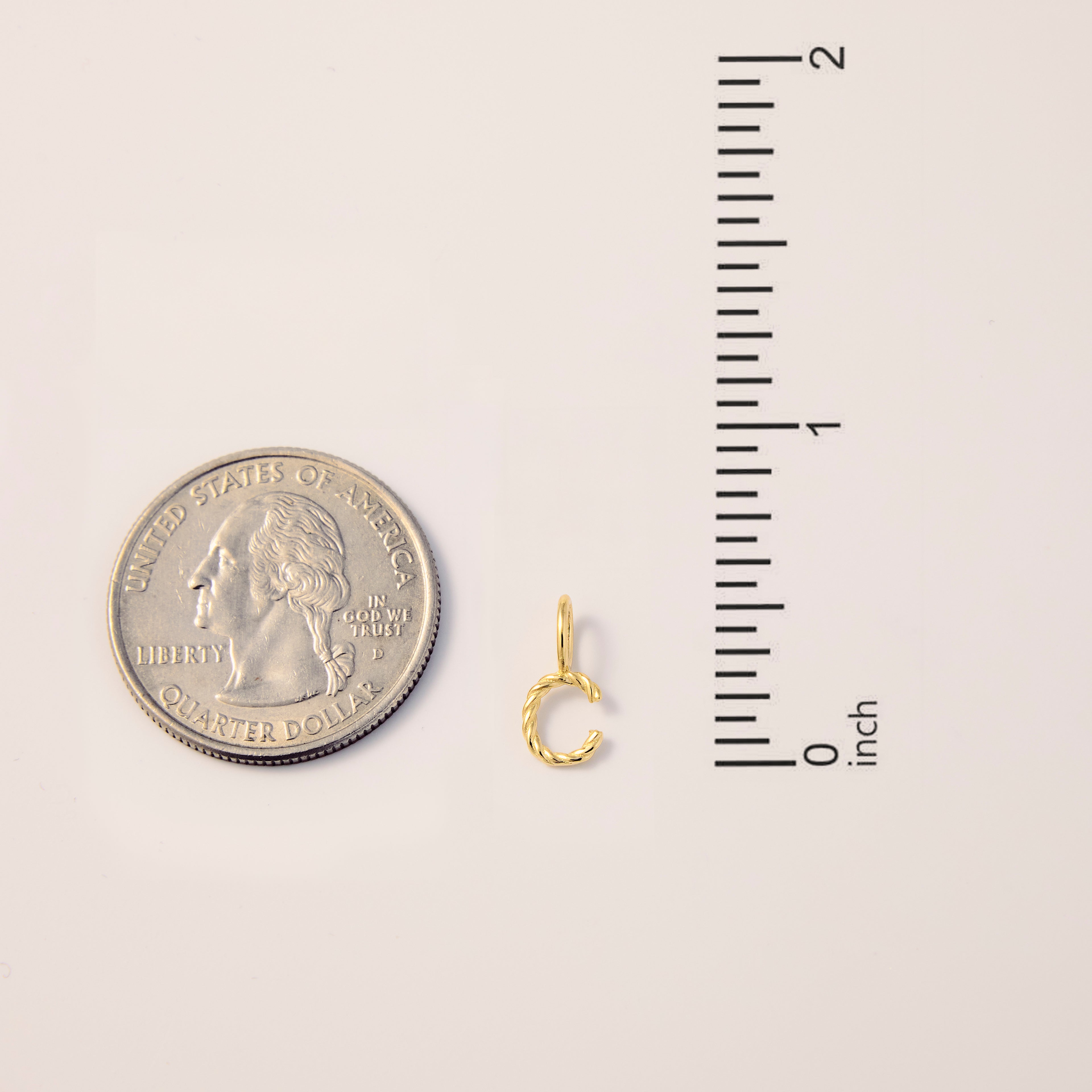 Mini Initial Charm