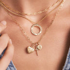 Engravable Open Circle Charm