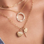 Engravable Open Circle Charm