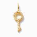 Diamond Key Charm