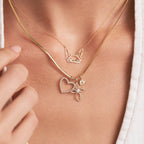 Heart Letter Charm