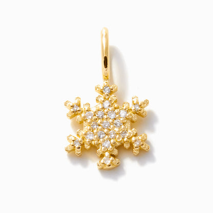 Diamond Snowflake Charm