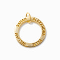 Engravable Open Circle Charm