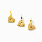 Heart Letter Charm