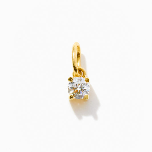 1/10 ct. Diamond Solitaire Charm