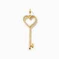 Diamond Key Charm
