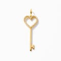 Diamond Key Charm