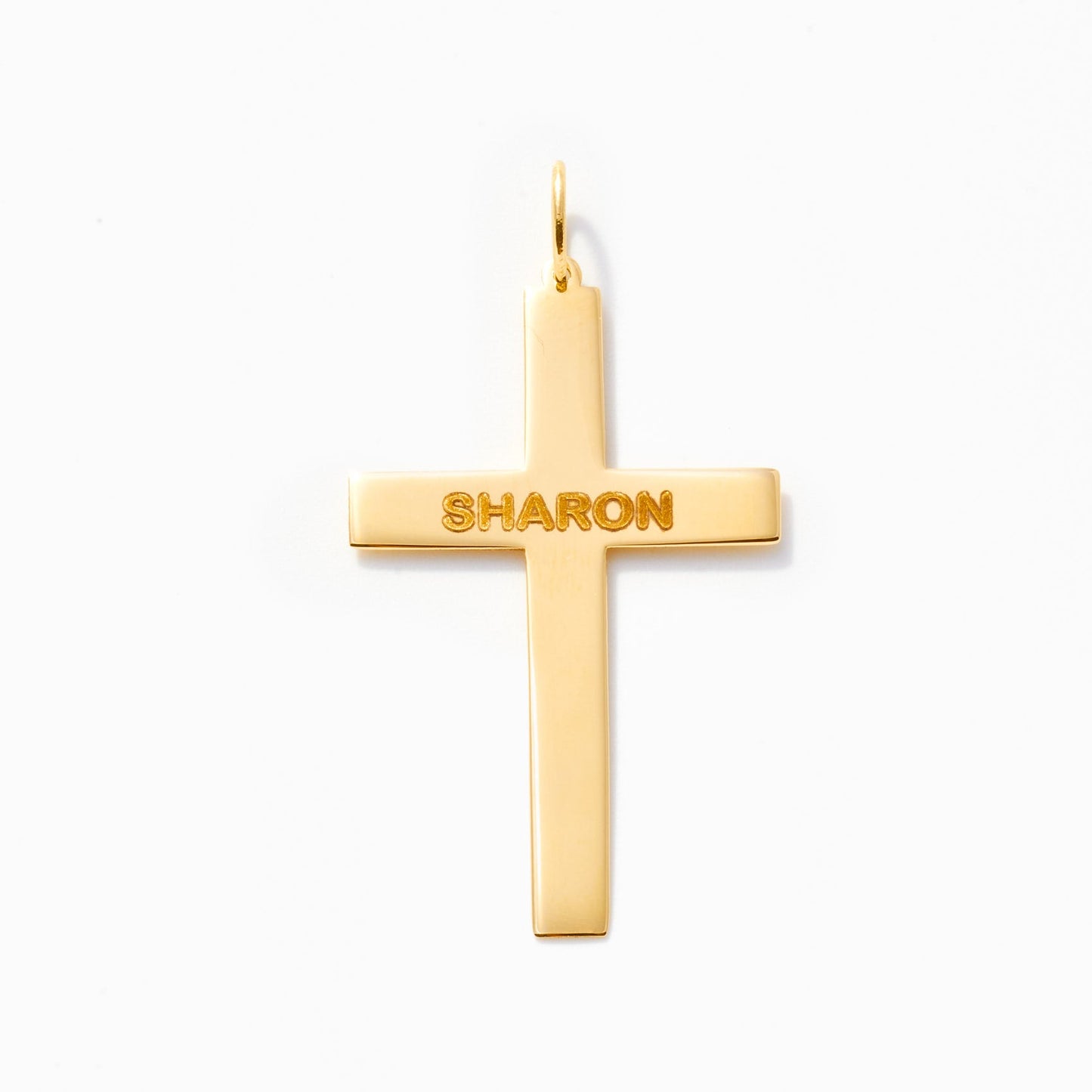 Engravable Cross Charm