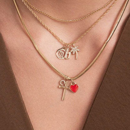 Dainty Cross Charm