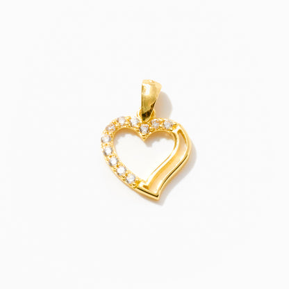 Double Heart Charm