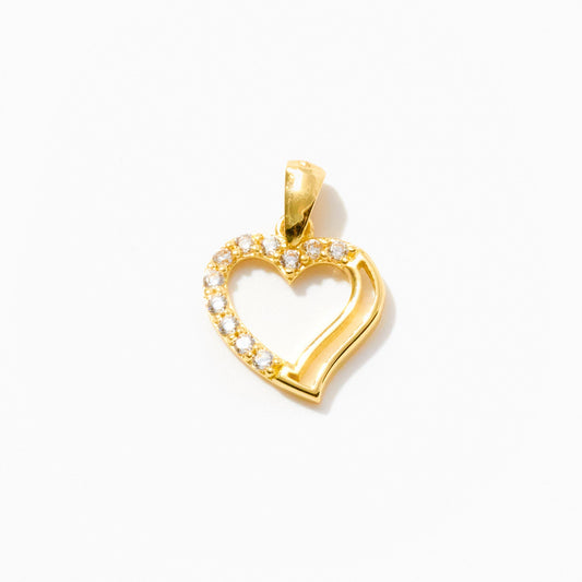 Double Heart Charm