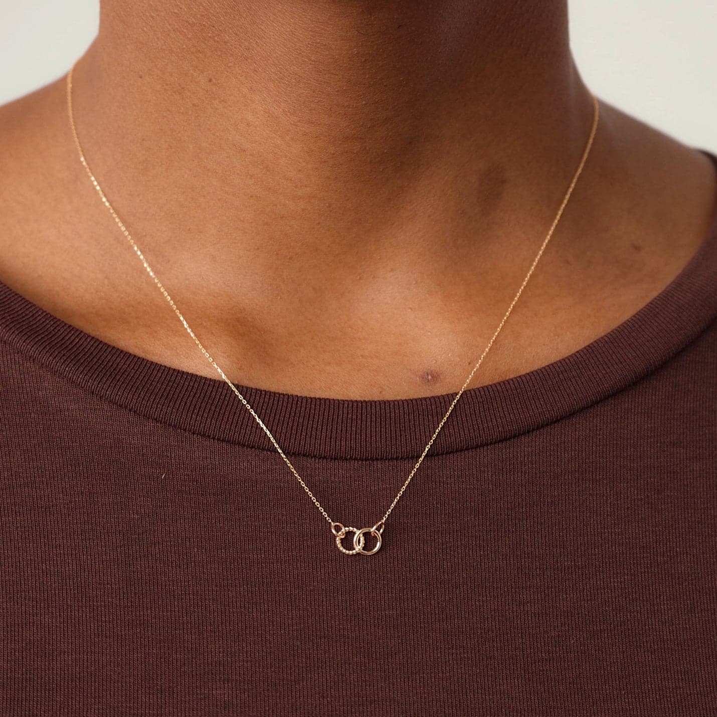 2 Rings Necklace