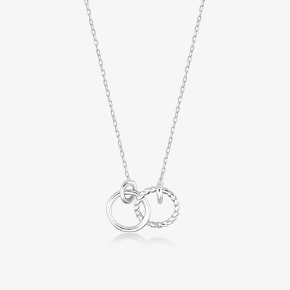 2 Rings Necklace