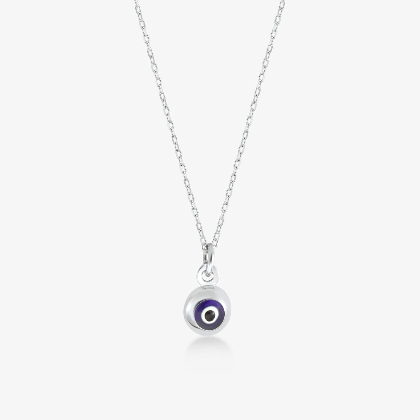 Evil Eye Ball Pendant Necklace