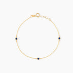 Custom Birthstone Bracelet
