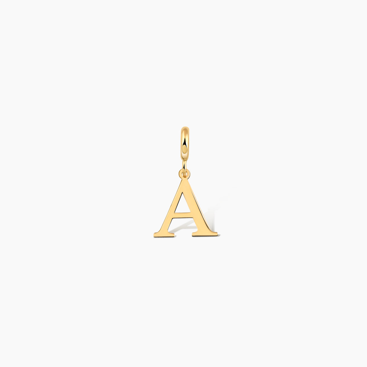 Personalized Initial Letter Charm Pendant