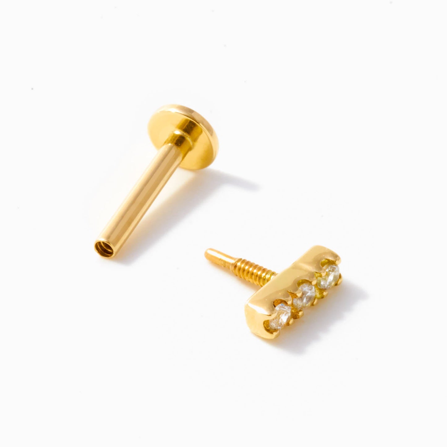 CZ Bar Stud