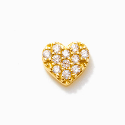 Gelin Heart CZ Piercing