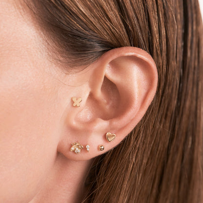 Butterfly Stud Earring