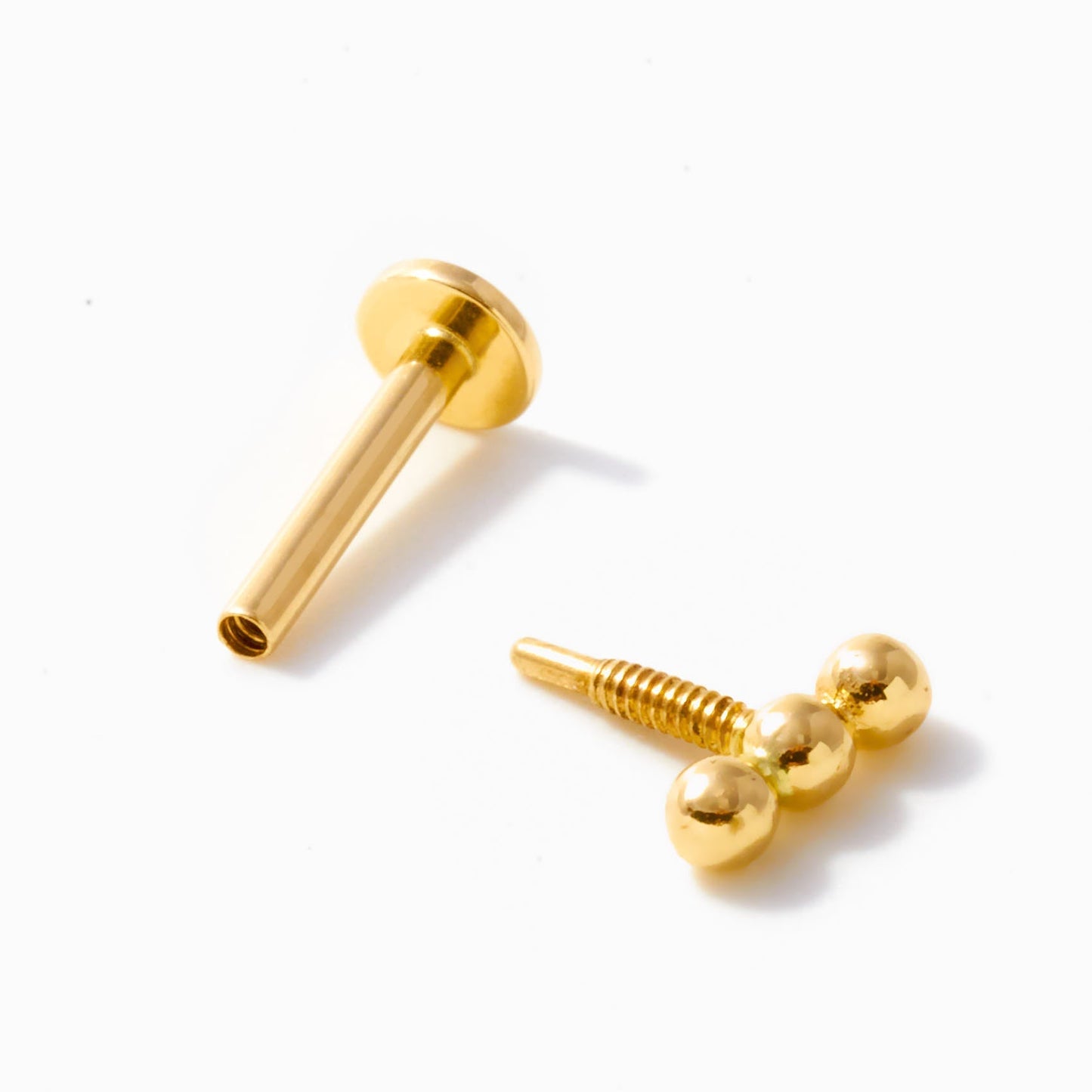 Triple Ball Helix Stud