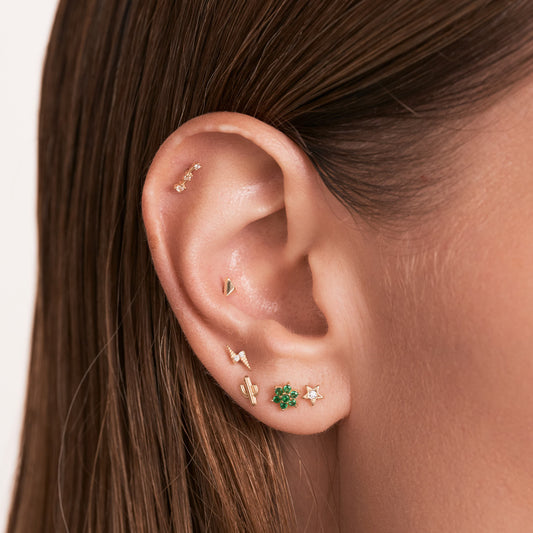 Triangle Pyramid Piercing