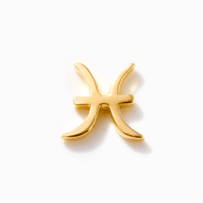 Zodiac Piercing Threaded Stud Earring