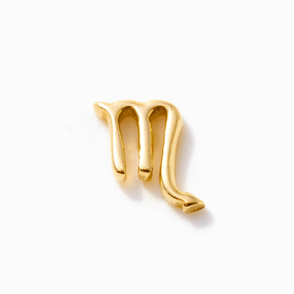 Zodiac Threaded Stud Earring