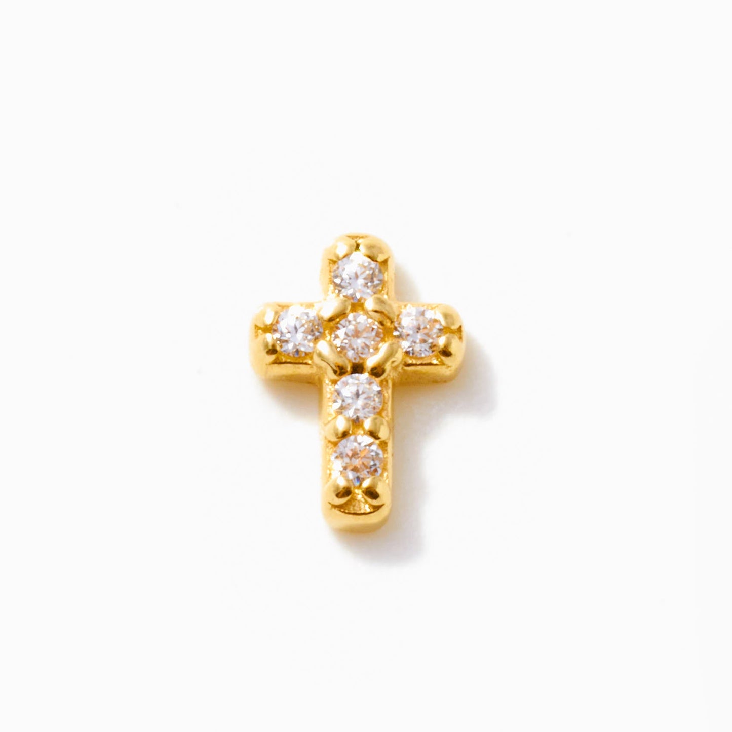 Cross Threaded Stud Earring