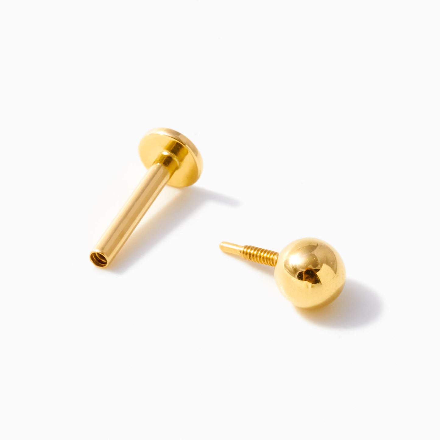 Ball Flat Back Piercing Stud