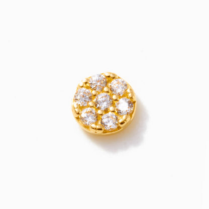Diamond Cluster Stud Earring