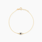Diamond Evil Eye Bracelet