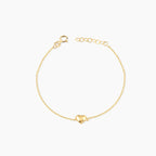 Dainty Puffy Heart Bracelet