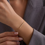 Diamond Pave Bar Bracelet