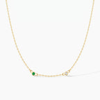 Personalized Dual Birthstone Necklace