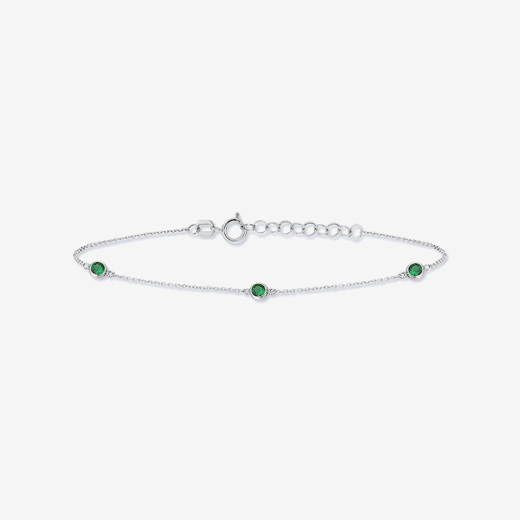 Emerald Station Bracelet