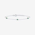 Emerald Station Bracelet