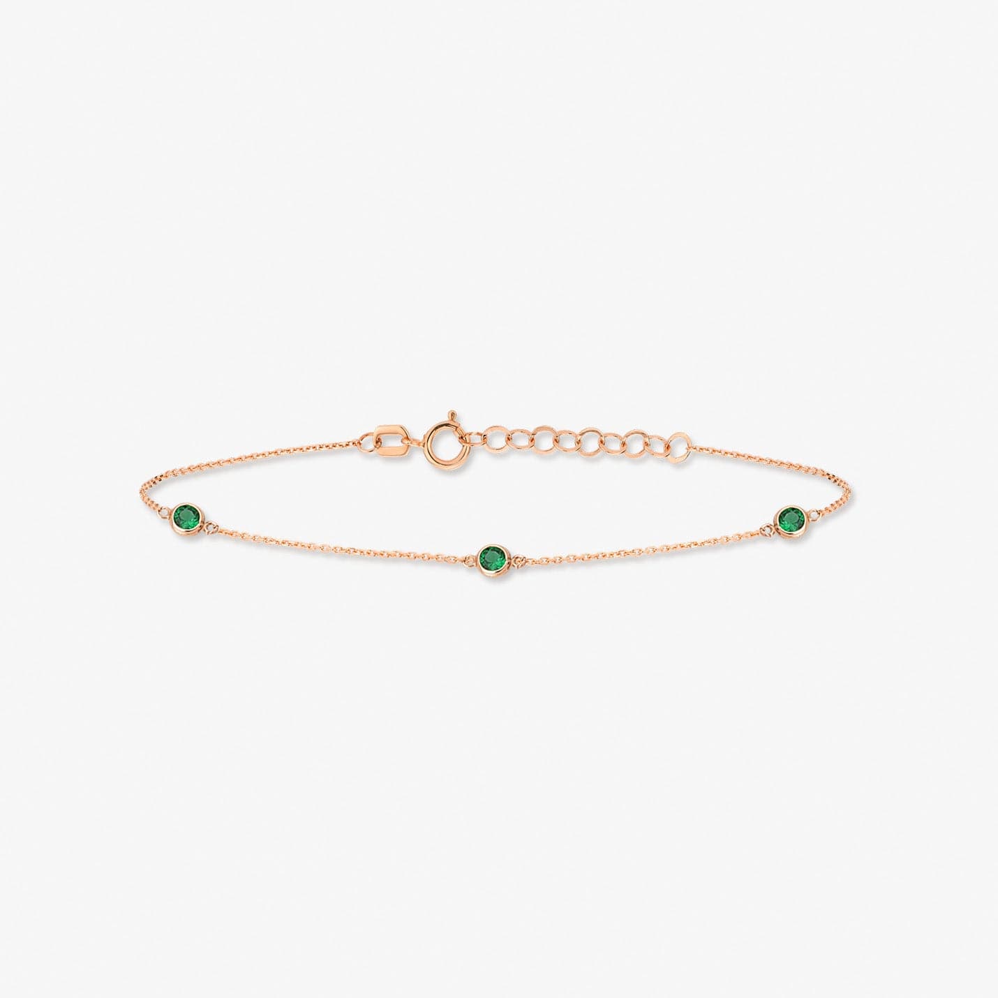 Emerald Station Bracelet