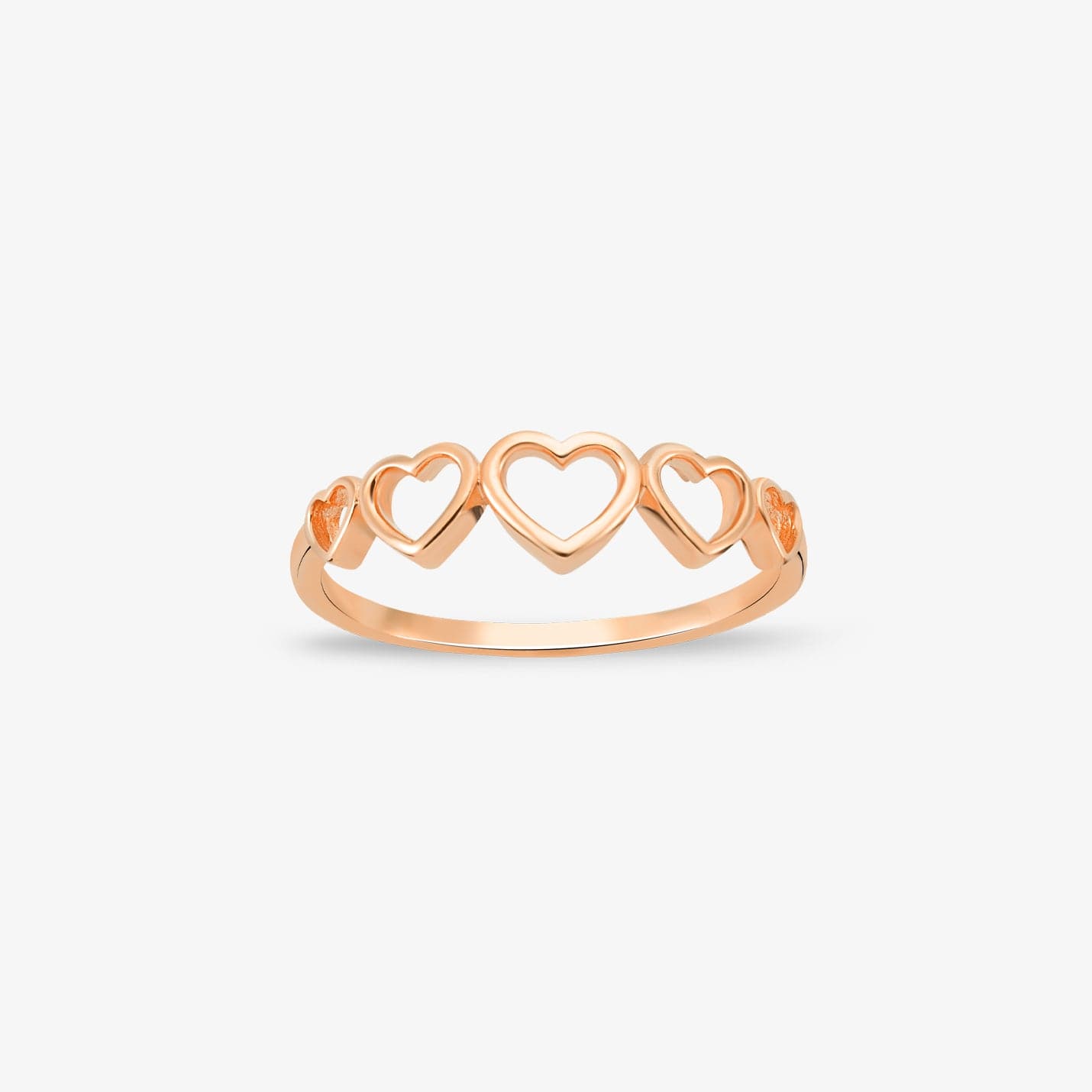 14kt real gold heart style ring deals for women