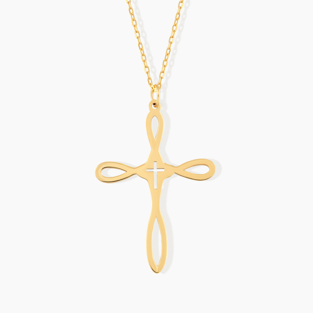 Infinity Cross Necklace