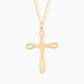 Infinity Cross Necklace